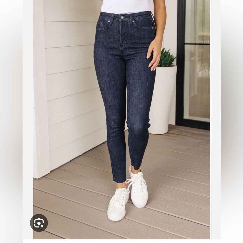 Judy Blue Constance High Rise Control Top Skinny Jeans for Women 11/30